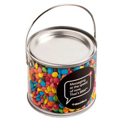 Medium PVC Bucket filled with M&Ms 400g - CC004D Image