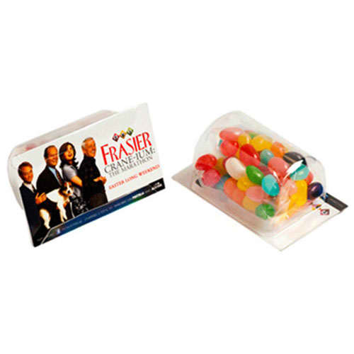Biz Card Treats with Jelly Beans 25g (Mixed & Corp Colours)