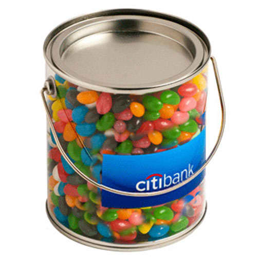 Big PVC Bucket with Mini Jelly Beans 900g