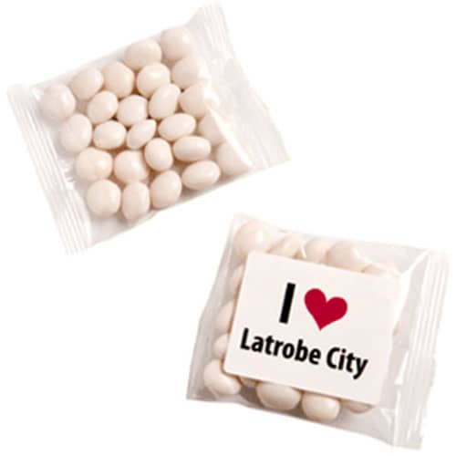 Mint Bags 25g - Branded Bag with Sticker - Chewy Mints