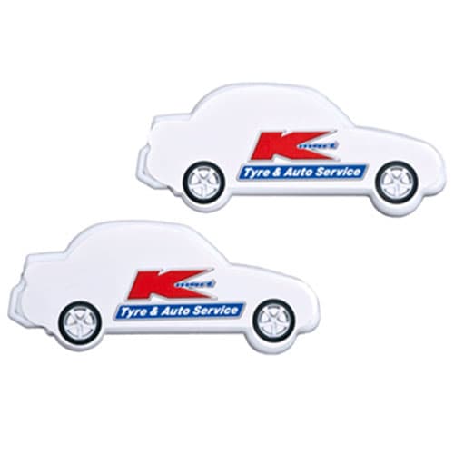 Car Shape Mint Card