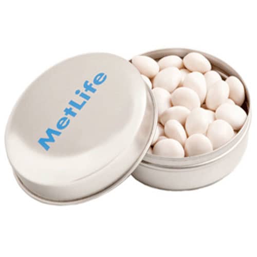 Candle Tin with Chewy Mints 50g