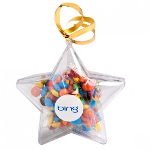 Alternative view of Acrylic Star with Mini M&Ms 50g