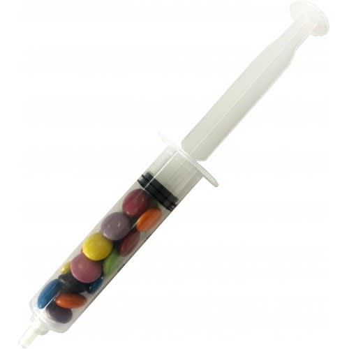 Alternative view of Syringe with Choc Beans 20g