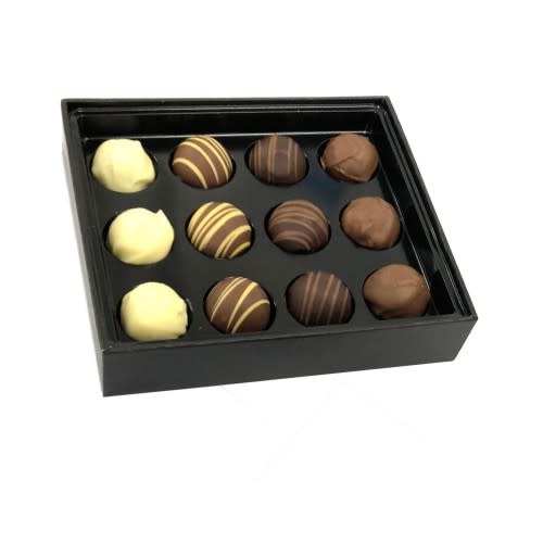 Alternative view of 12 Pack Choc Box Assorted TRUFFLES