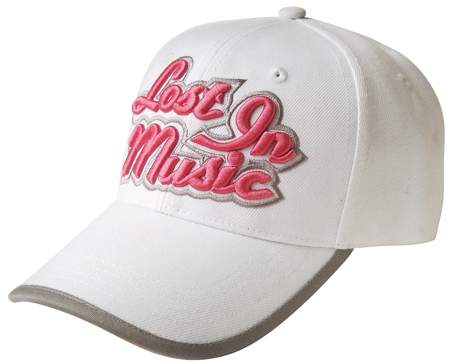 Cap With Peak Trim