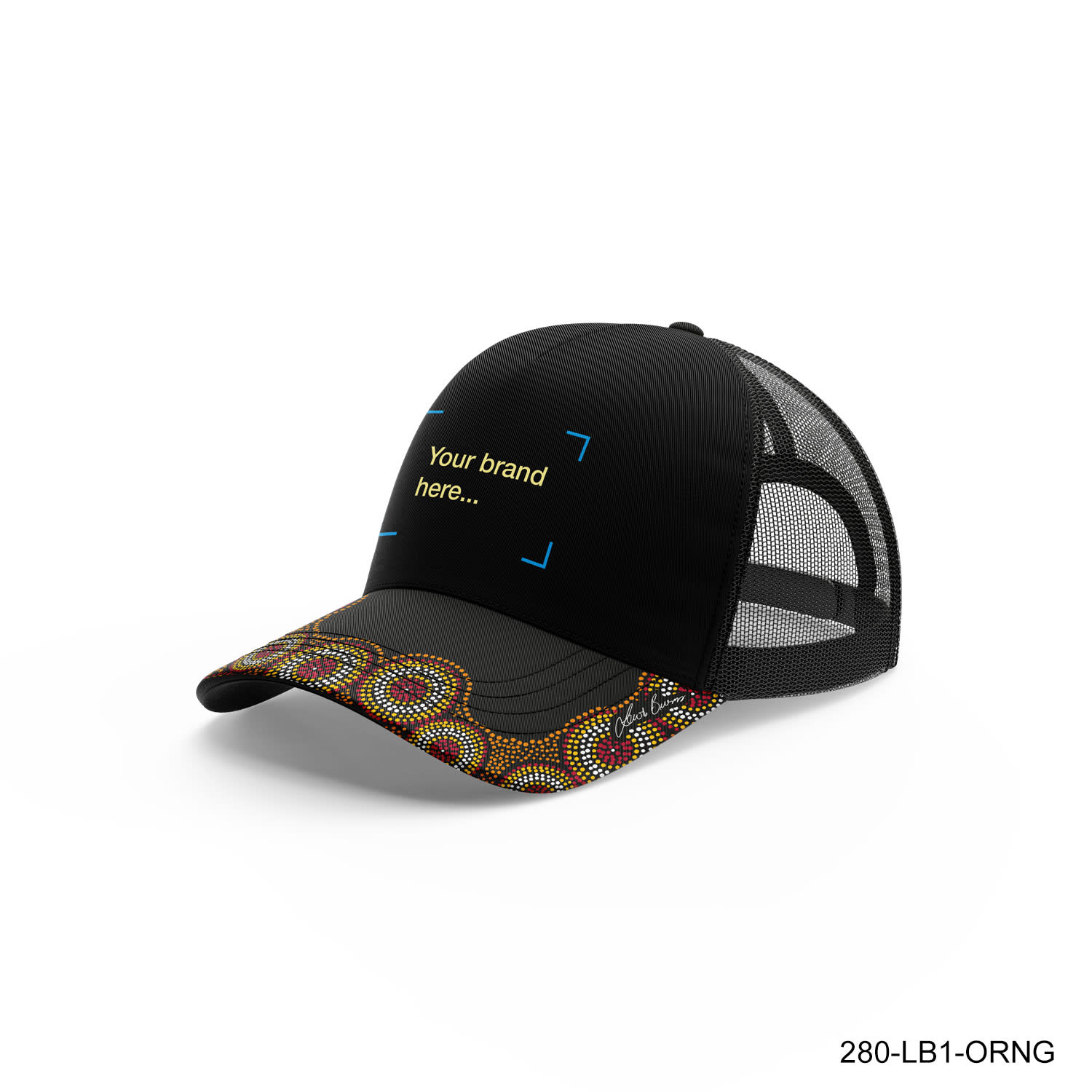 Lewis Burns Foam Front Truckers Cap (Sublimation)
