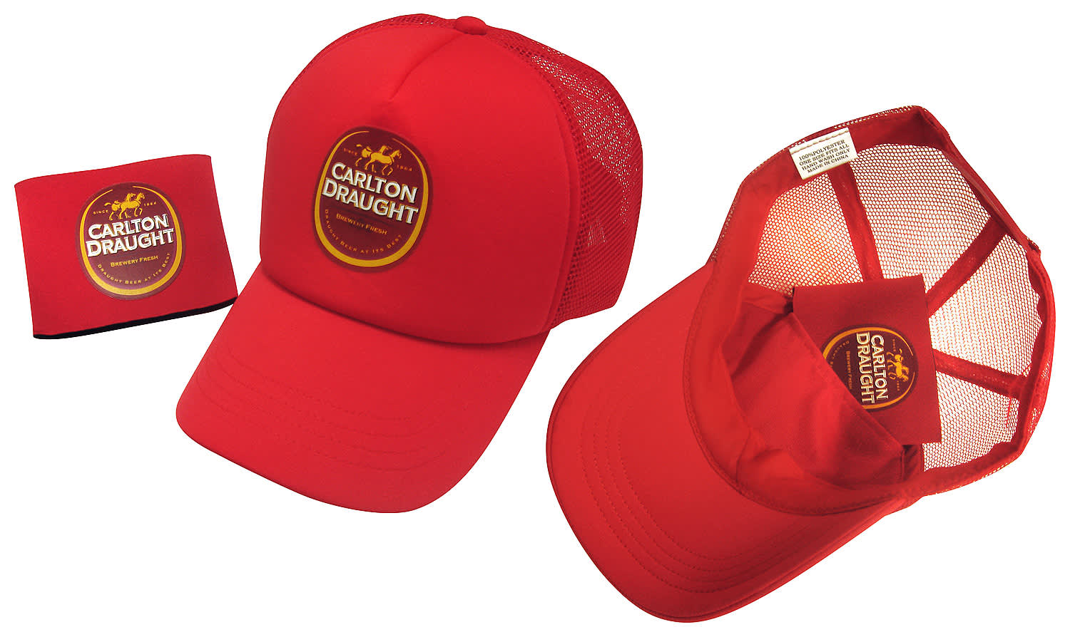 Foam Front Truckers Cap With Mini Cooler