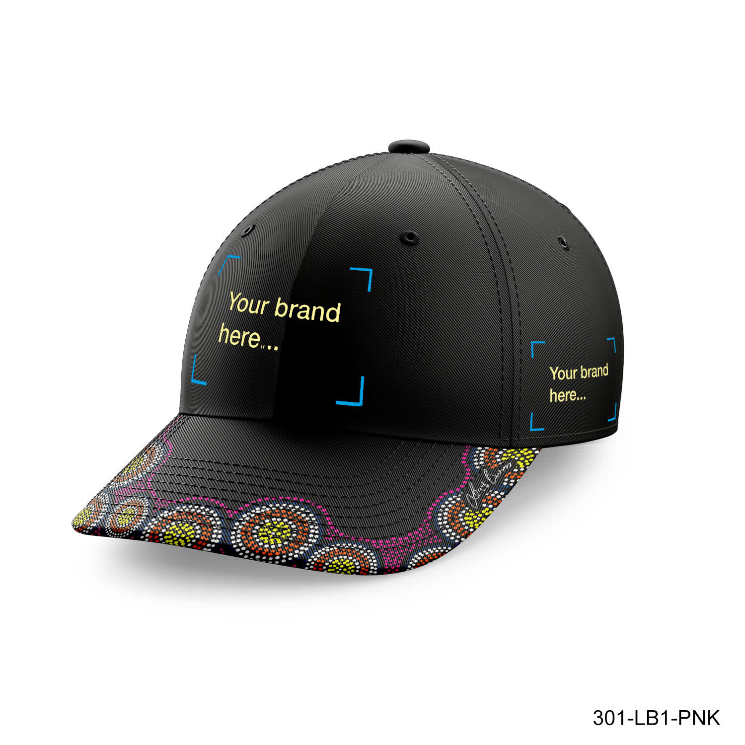 Lewis Burns Five Panel Cap (Embroidery)