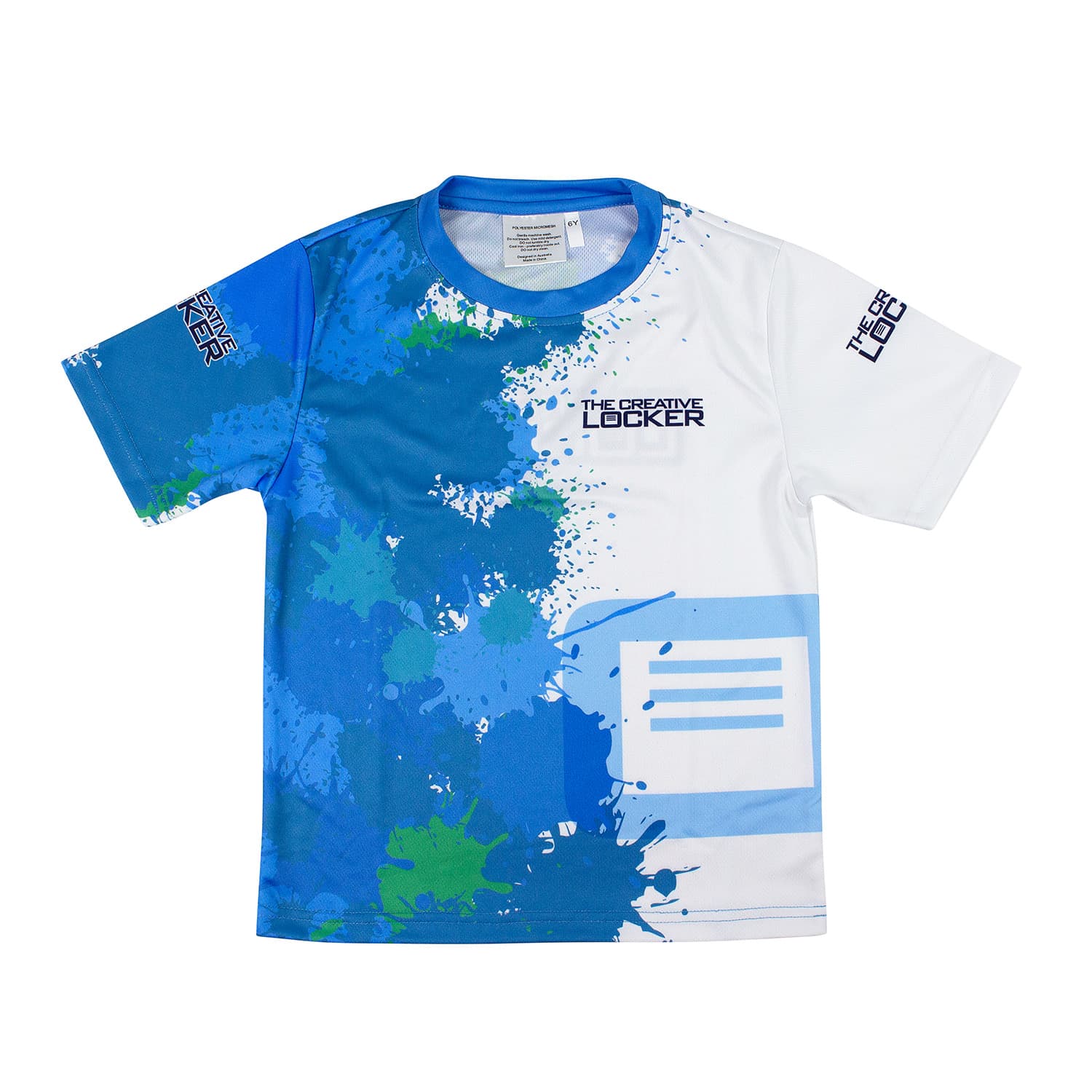 Sports T-Shirt Crew Neck Kids