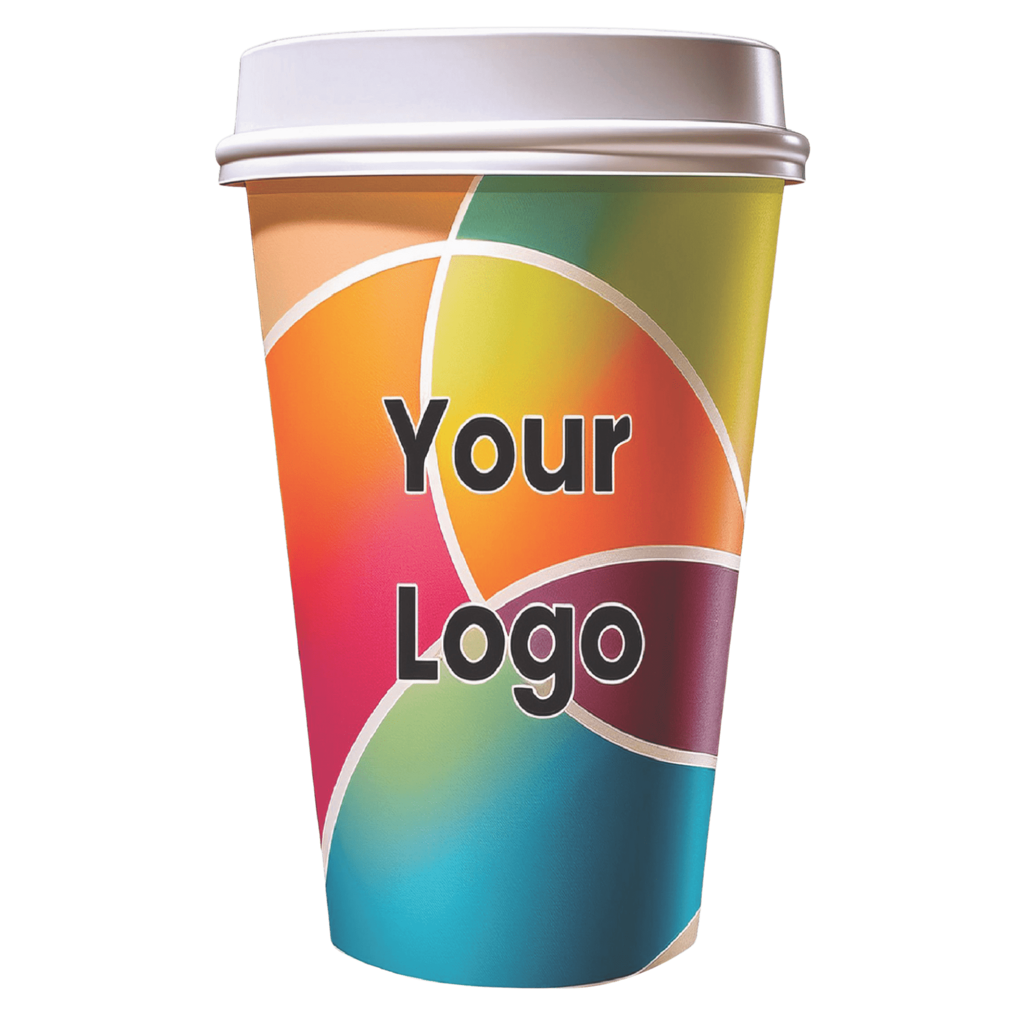 Custom Printed 16oz Double Wall Paper Coffee Cup