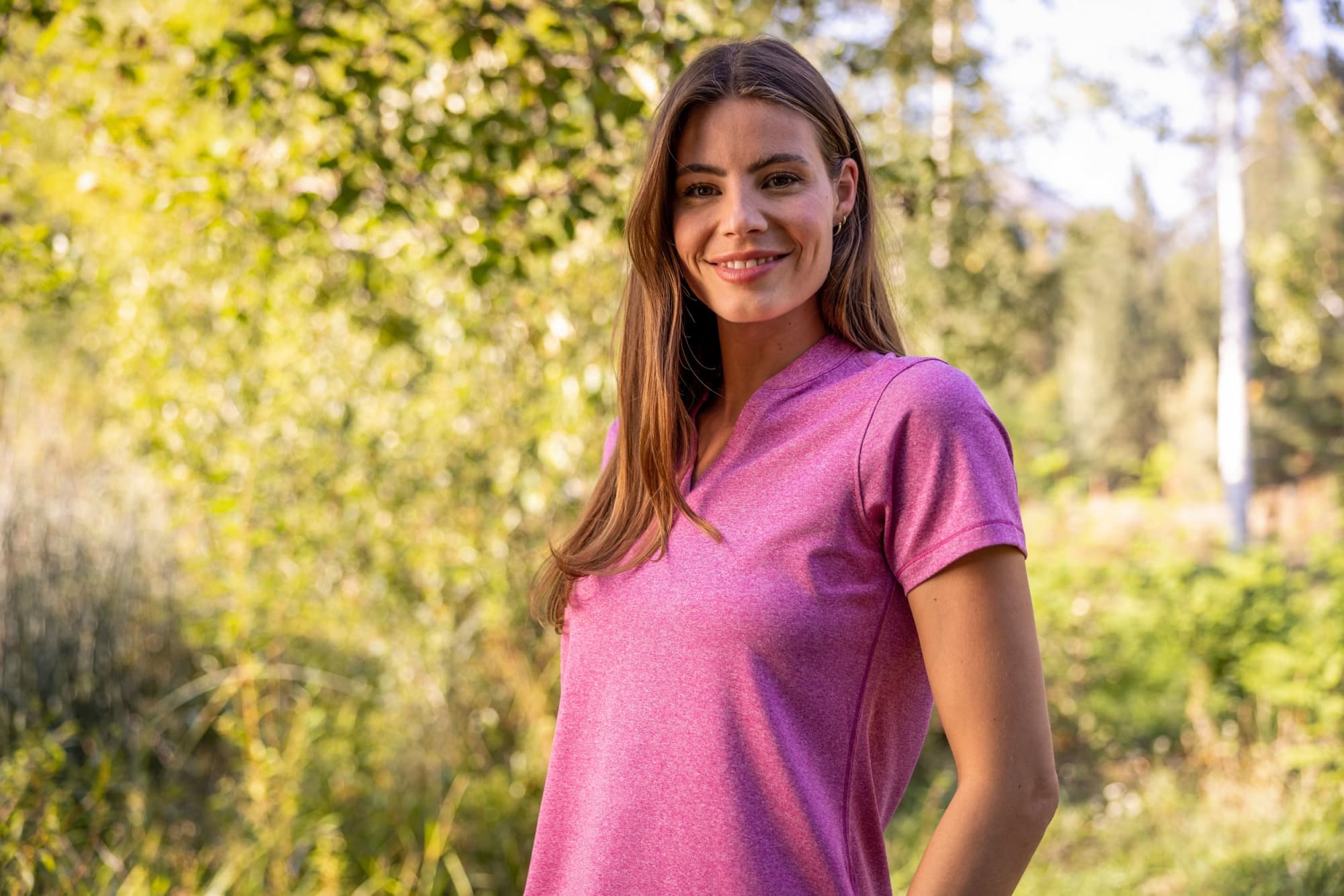 Ladies Forge Eco Heather Blade Polo