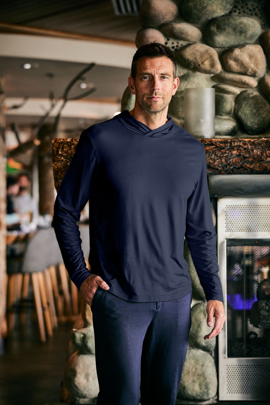 Men's Coastline Hooded Shirt