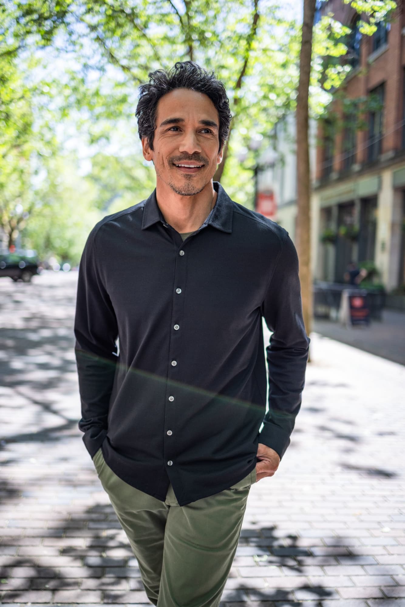 Men’s Advantage L/S Woven Shirt