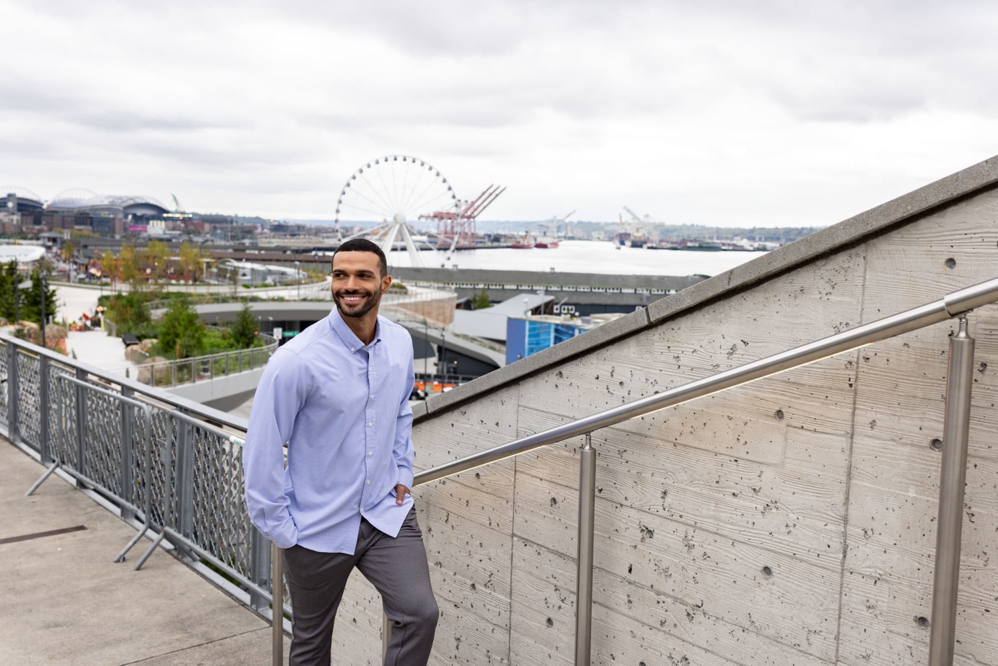 Men's Skyline Pinstripe Shirt