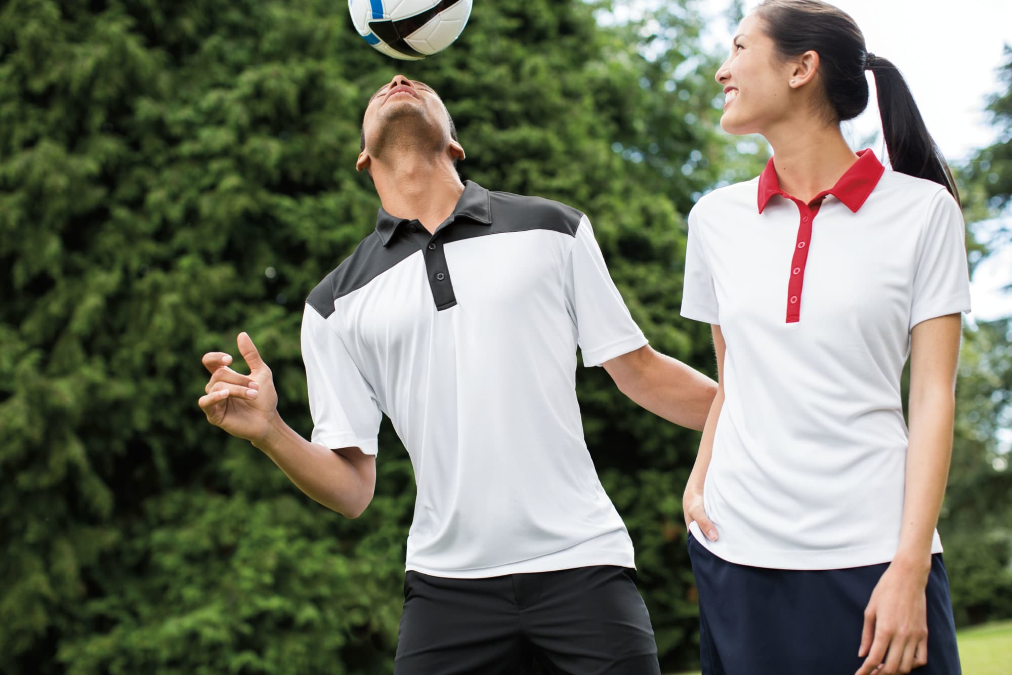 Ladies Parma Colourblock Polo