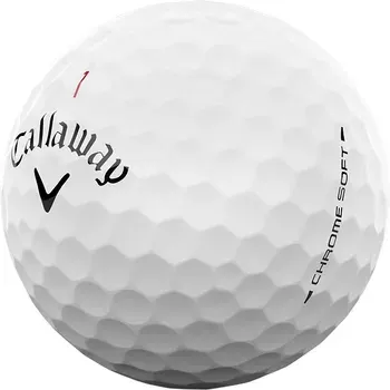 Alternative view of Callaway Golf Chrome Soft Golf Balls - 2026 Model - 3 Ball Sleeves