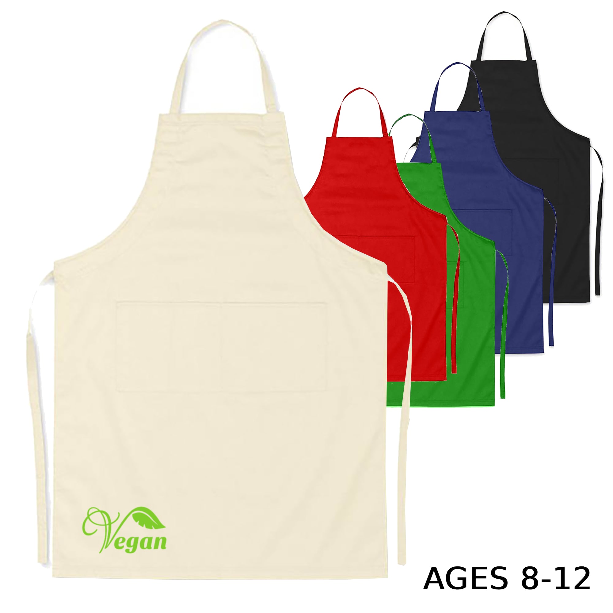 Junior Cotton Apron – Age 8-12 - image 1