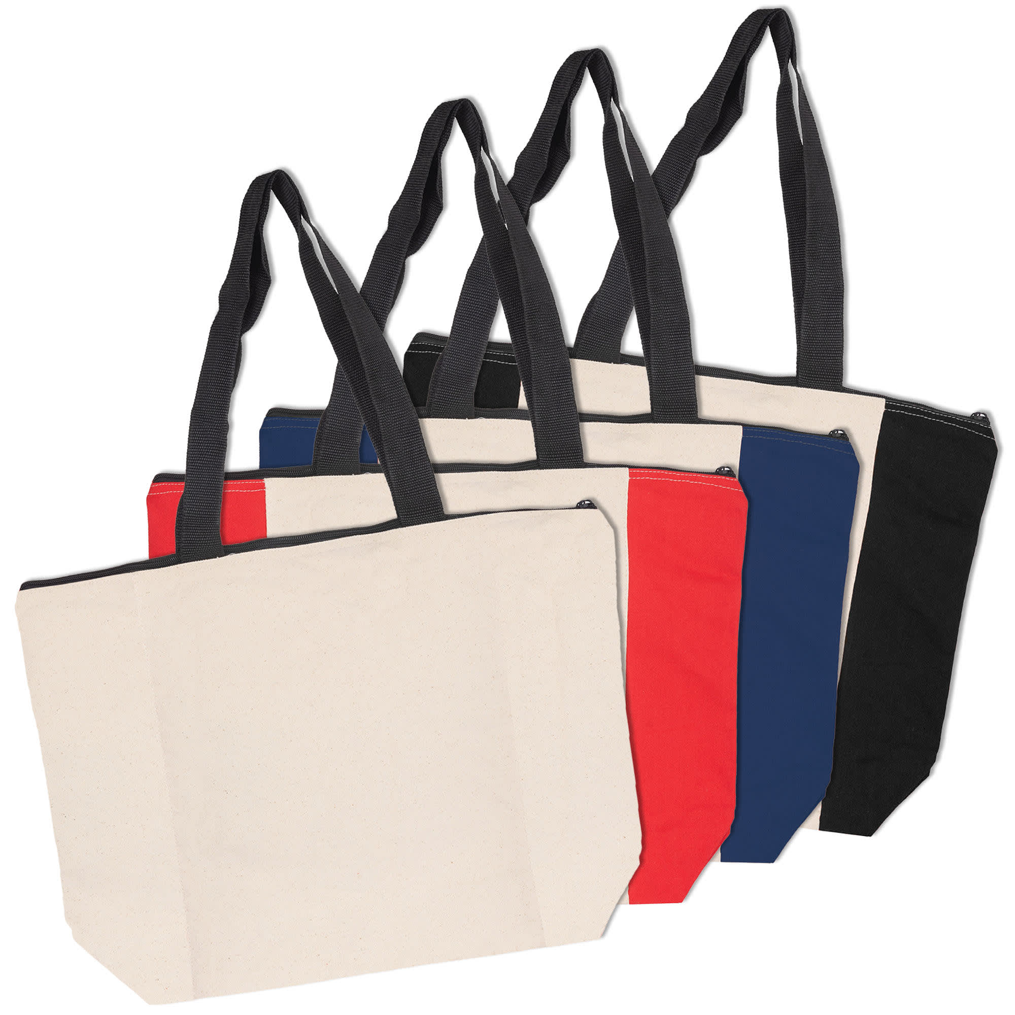 Calico Zip Shopper - CB007 Image