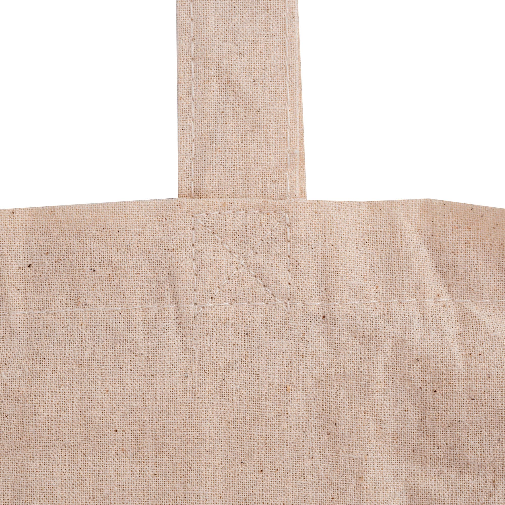 Long Handle Calico Shopper - CB009 Image