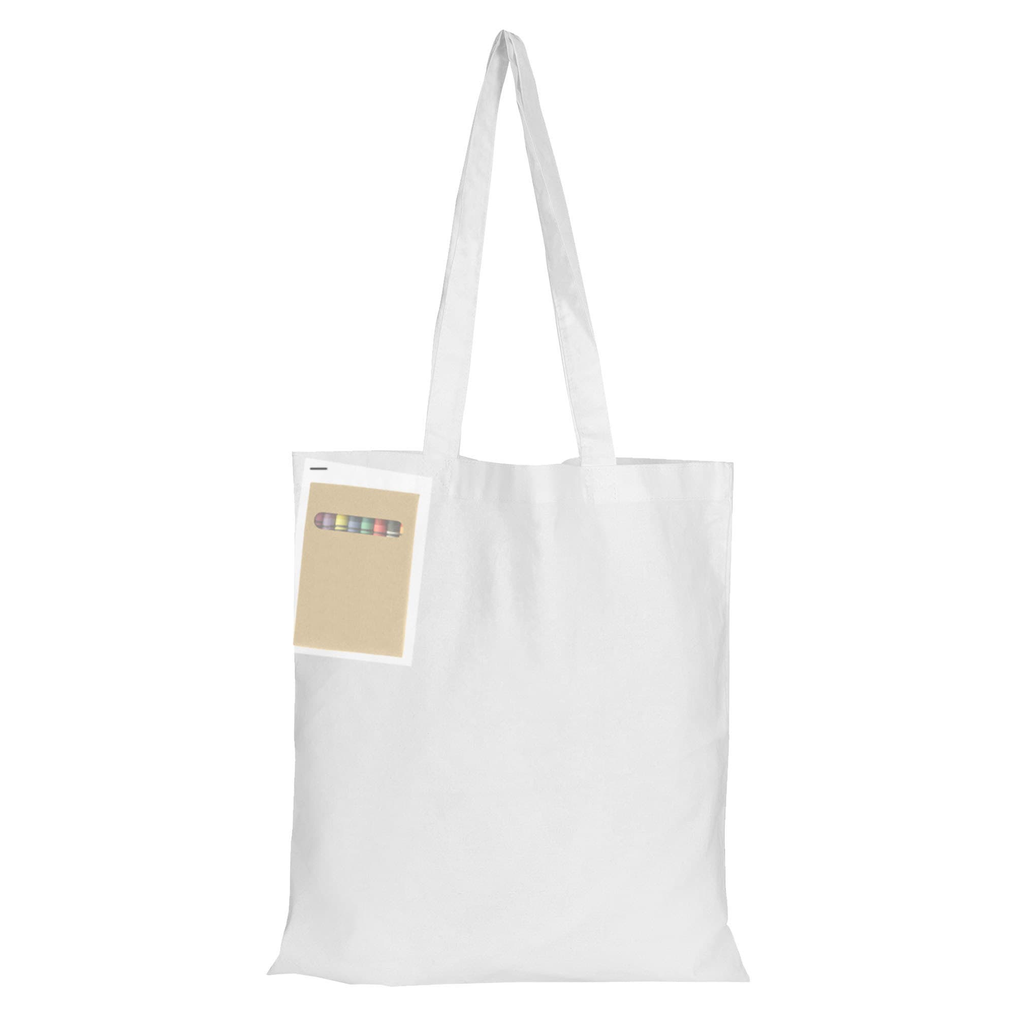 Colouring White Calico Bag No Gusset - CCB005 Image
