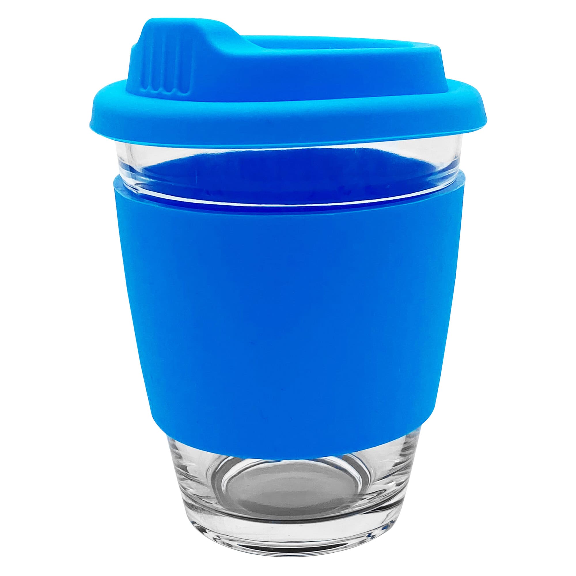 Carlo Glass Coffee Cup – Silicone Band - EK012 Image 