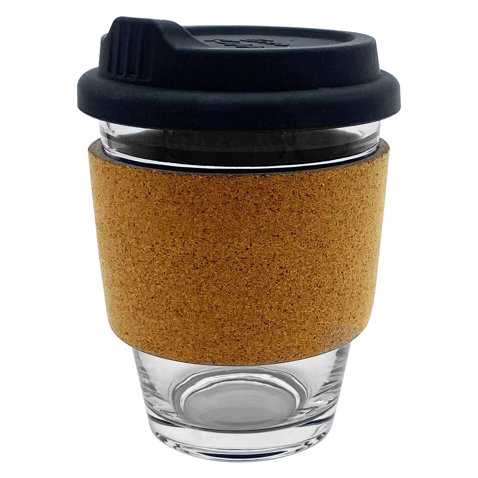 Carlo Glass Coffee Cup – Cork