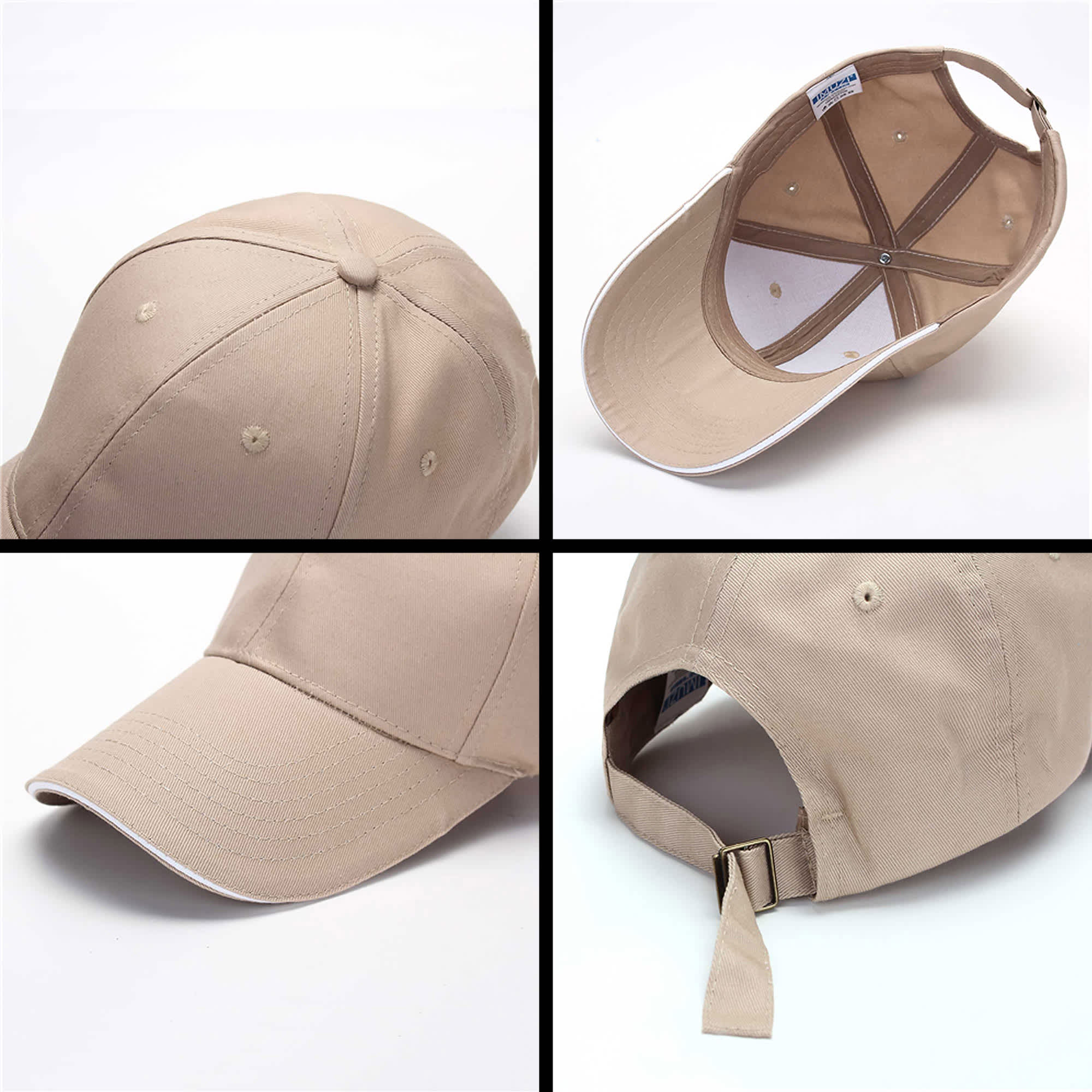 Chicago 6 Panel Kid Cotton Sandwich Cap - image 12