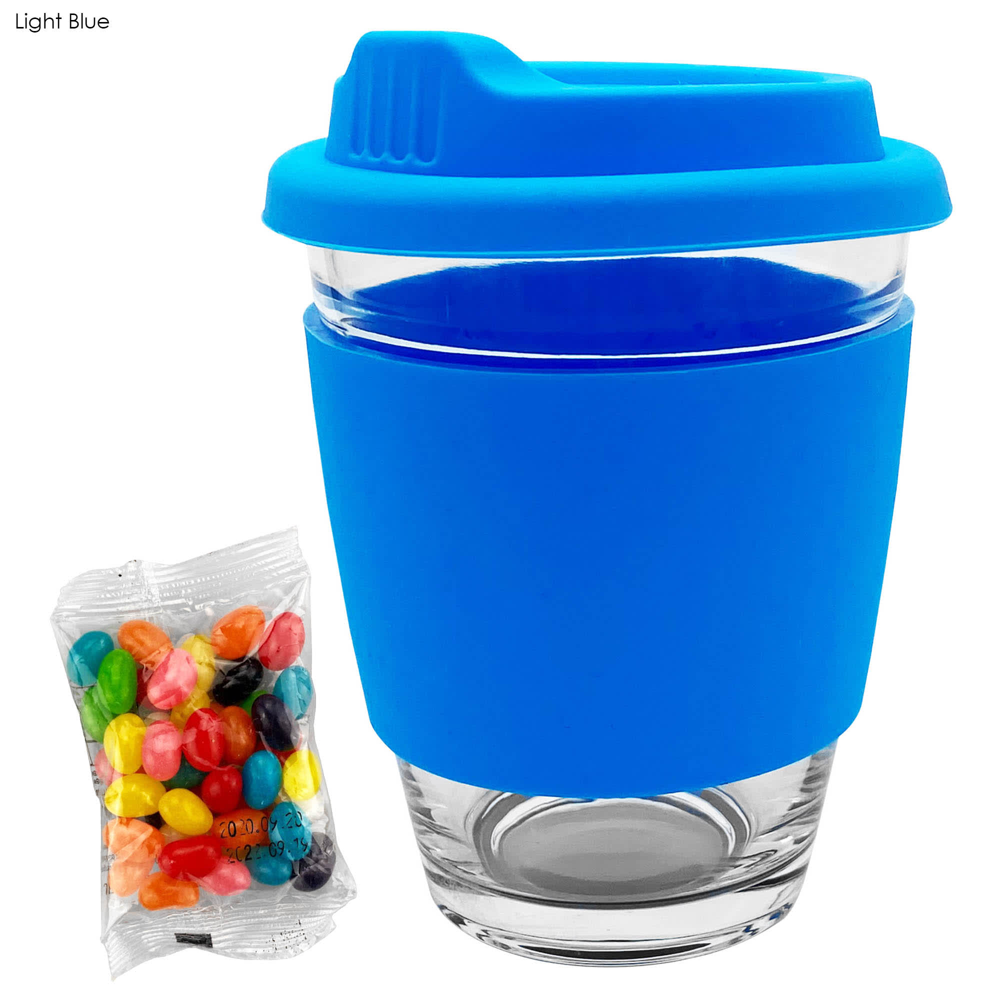 Jelly Bean In Carlo Glass Coffee Cup - JB011 Image 