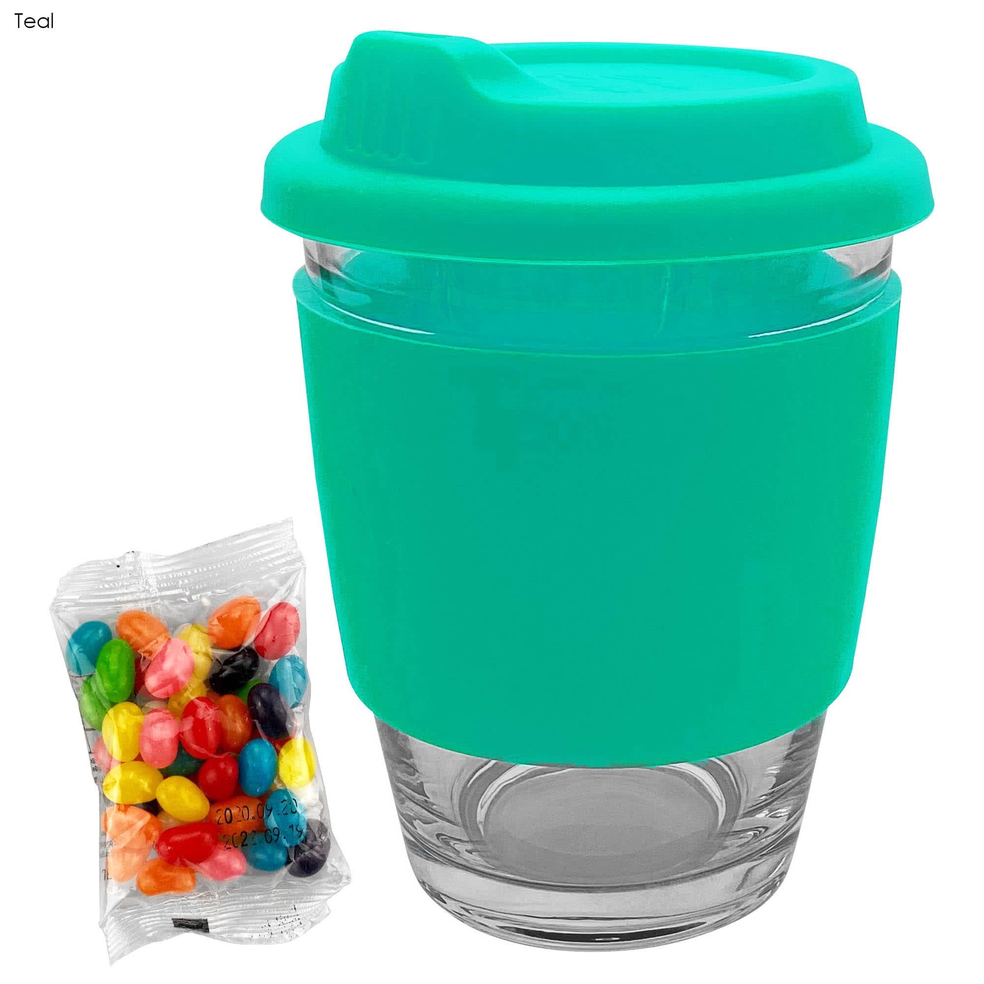 Jelly Bean In Carlo Glass Coffee Cup - JB011 Image 