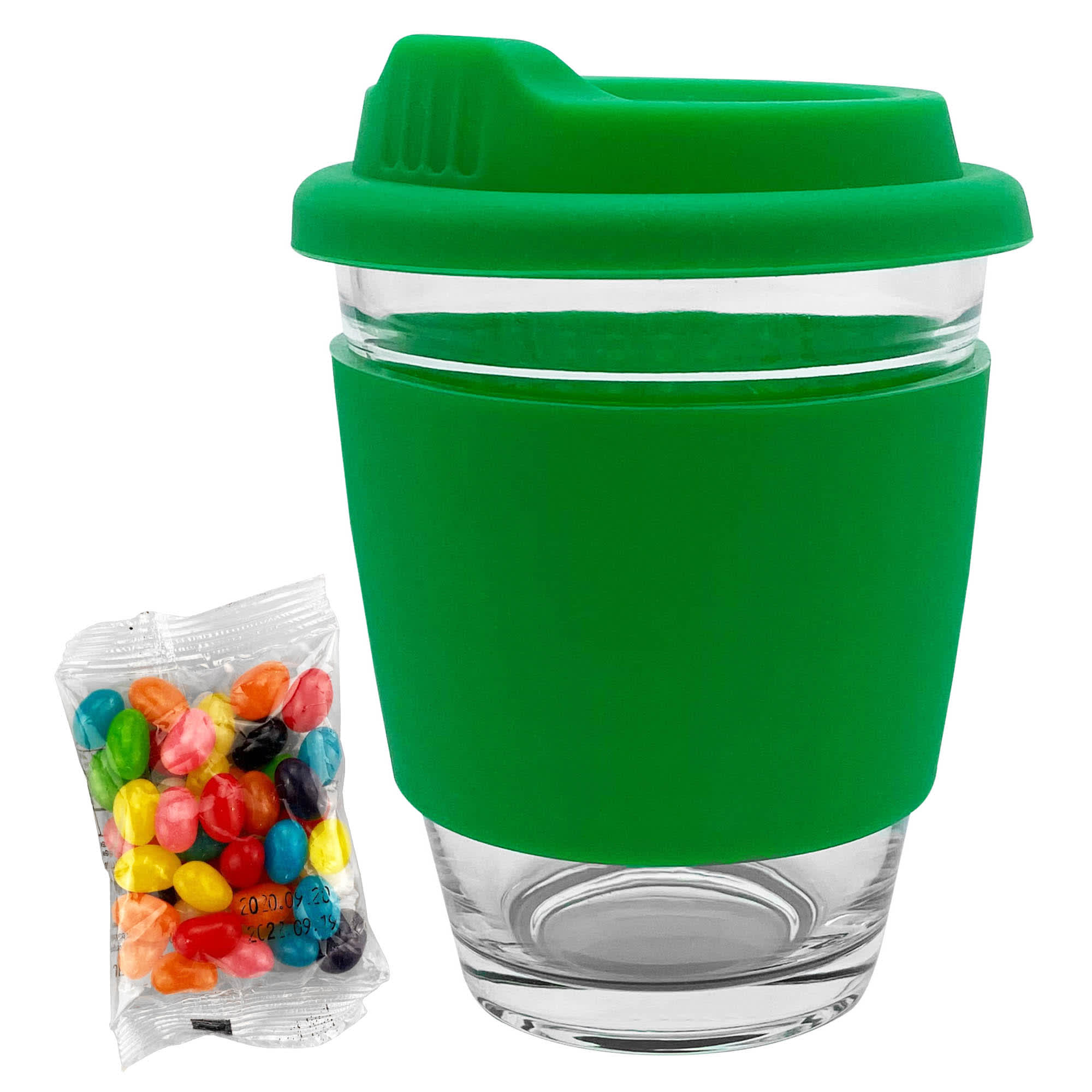 Jelly Bean In Carlo Glass Coffee Cup - JB011 Image 