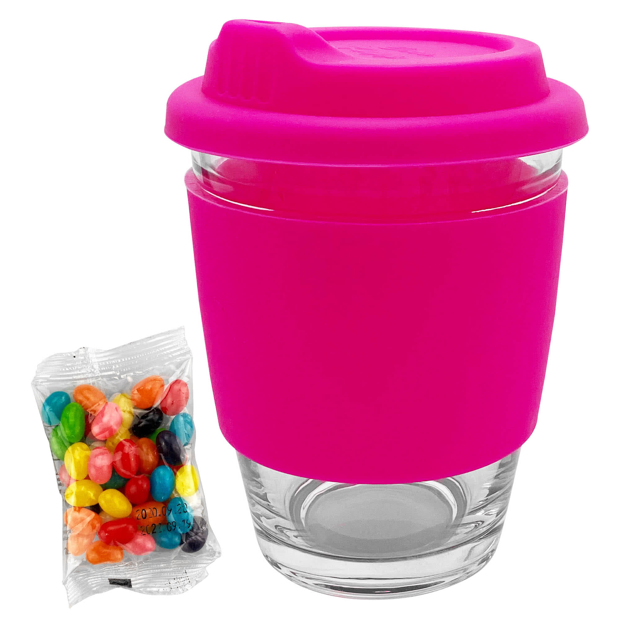 Jelly Bean In Carlo Glass Coffee Cup - JB011 Image 