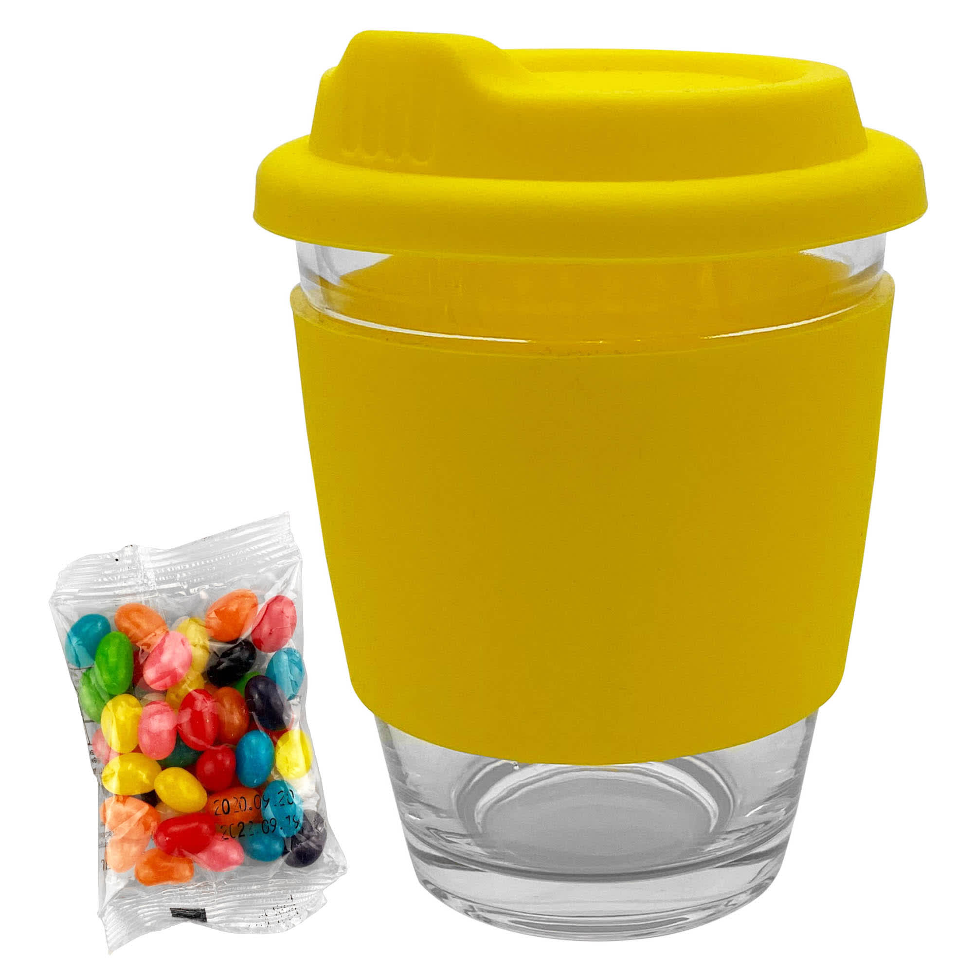 Jelly Bean In Carlo Glass Coffee Cup - JB011 Image 