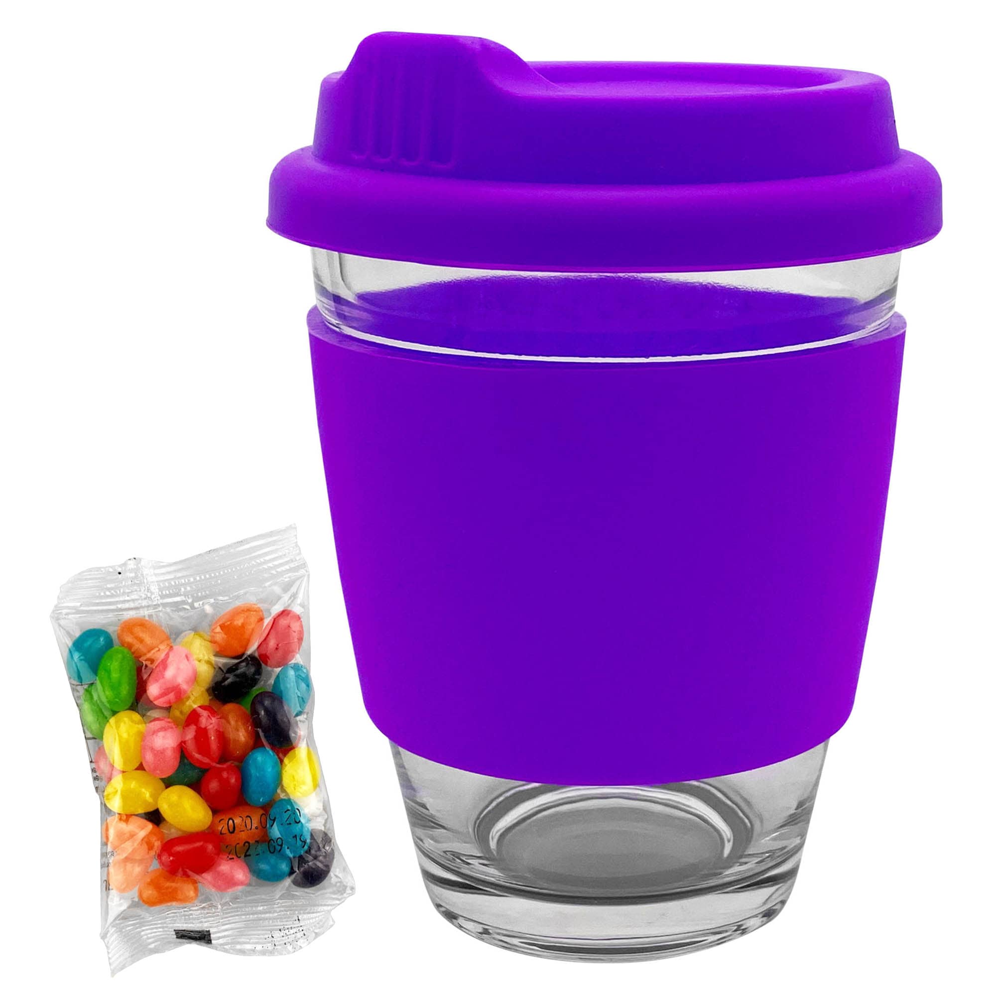 Jelly Bean In Carlo Glass Coffee Cup - JB011 Image 