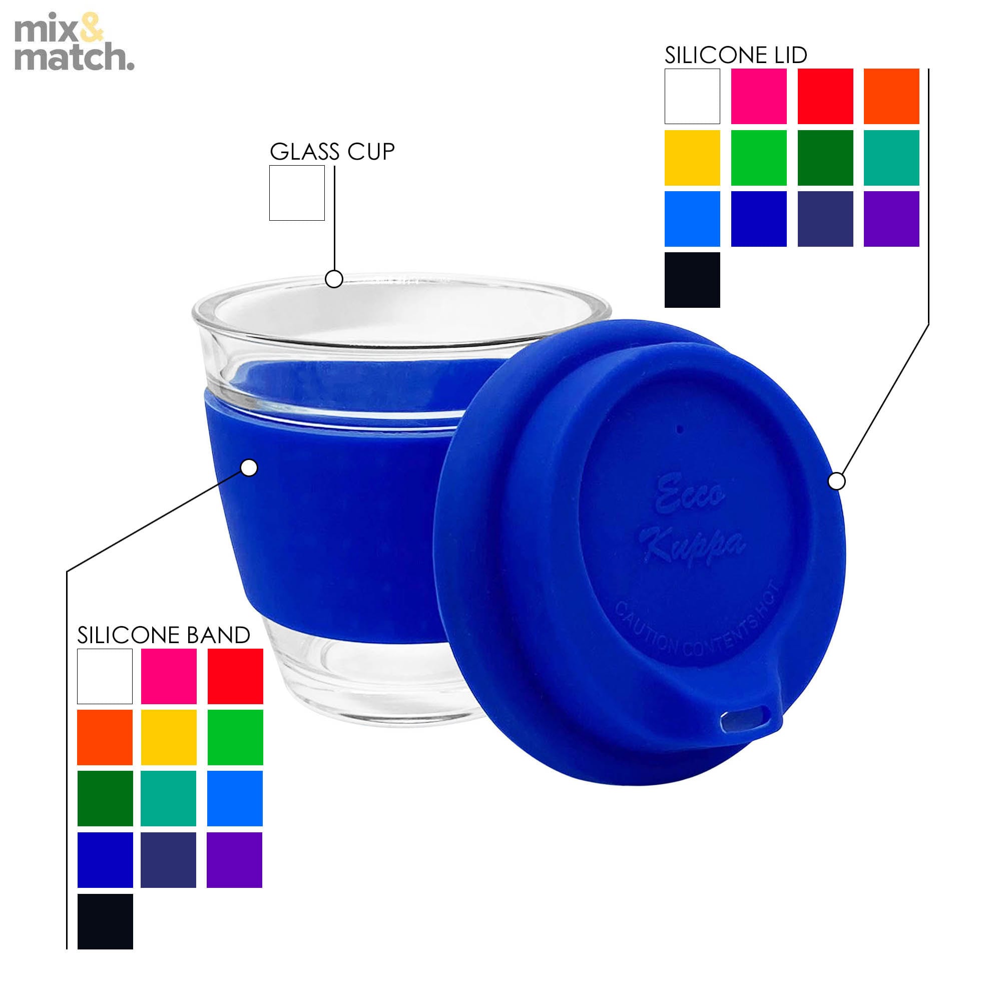 Jelly Bean In Venice Glass Coffee Cup - JB013 Image