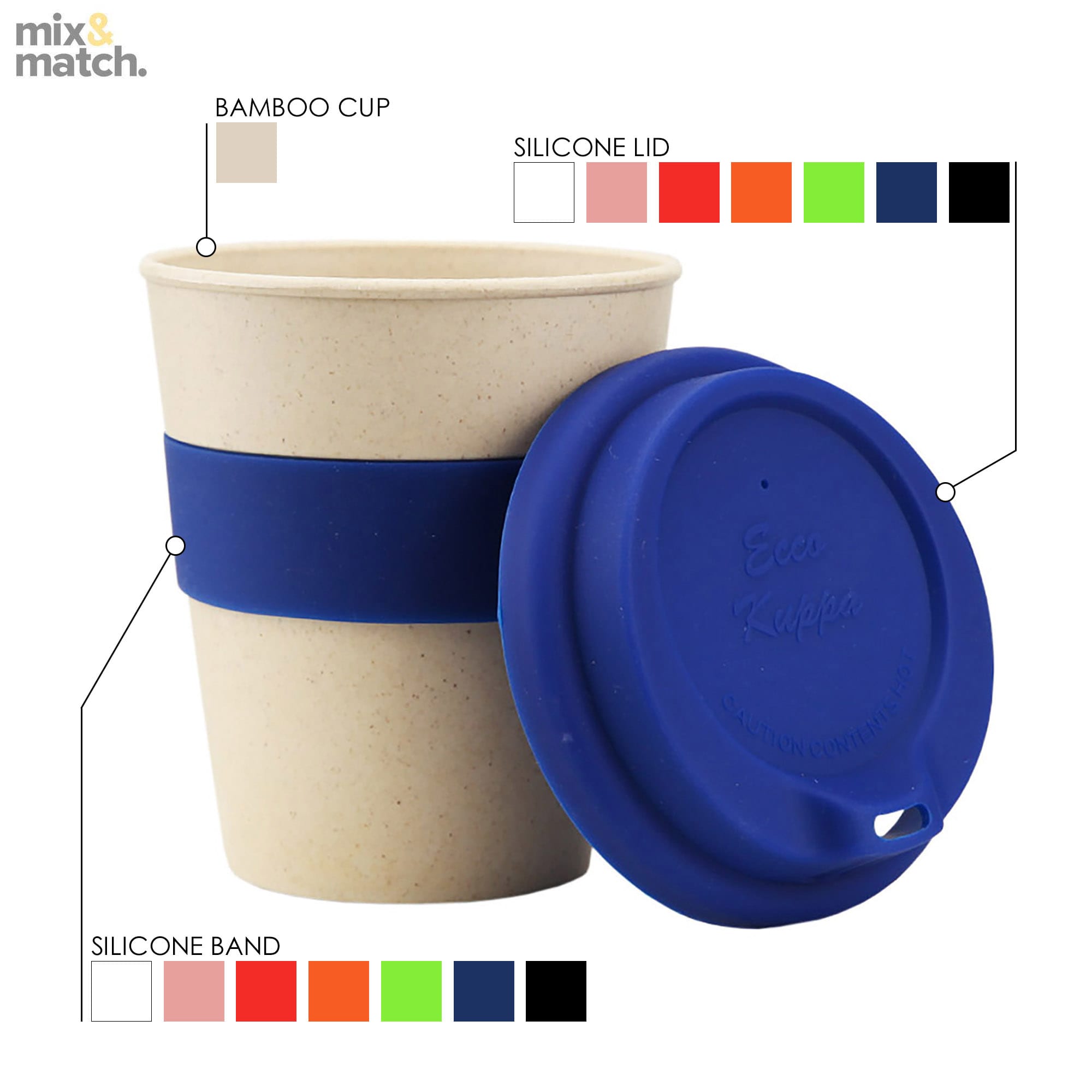 Jelly Bean In 8oz Bamboo Cup - JB014 Image 