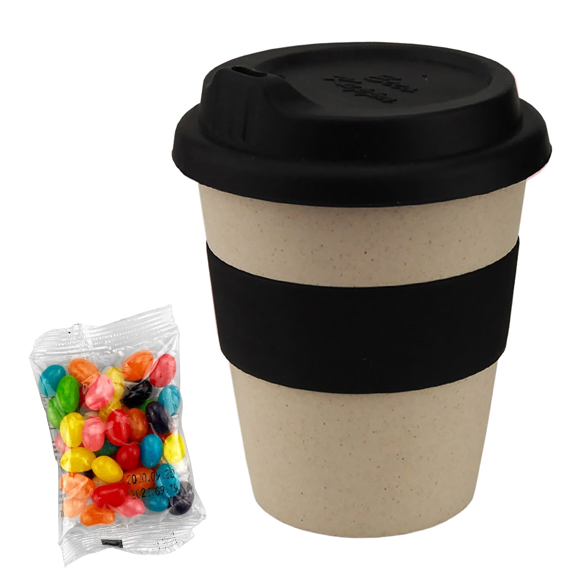 Jelly Bean In 8oz Bamboo Cup - JB014 Image 