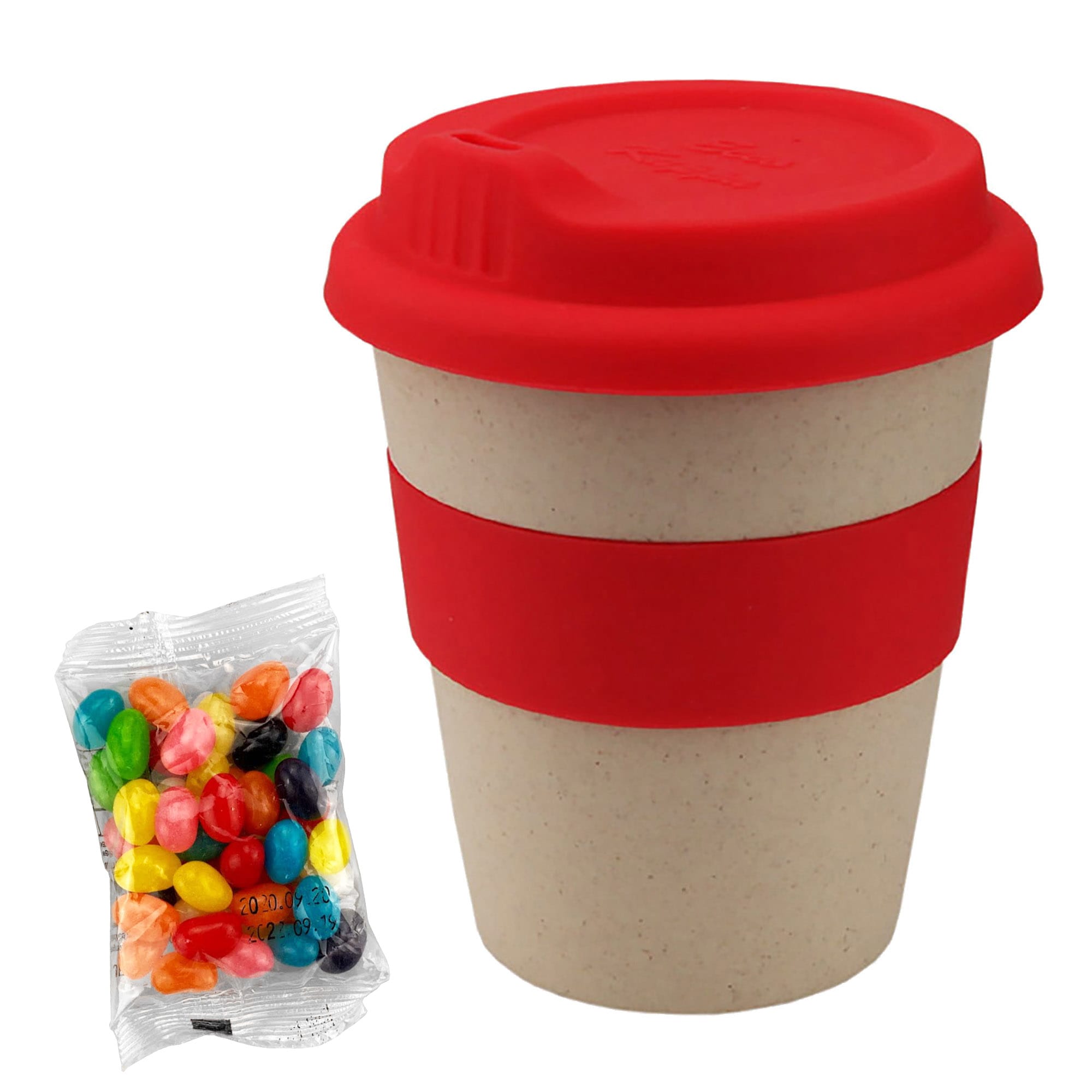 Jelly Bean In 8oz Bamboo Cup - JB014 Image 