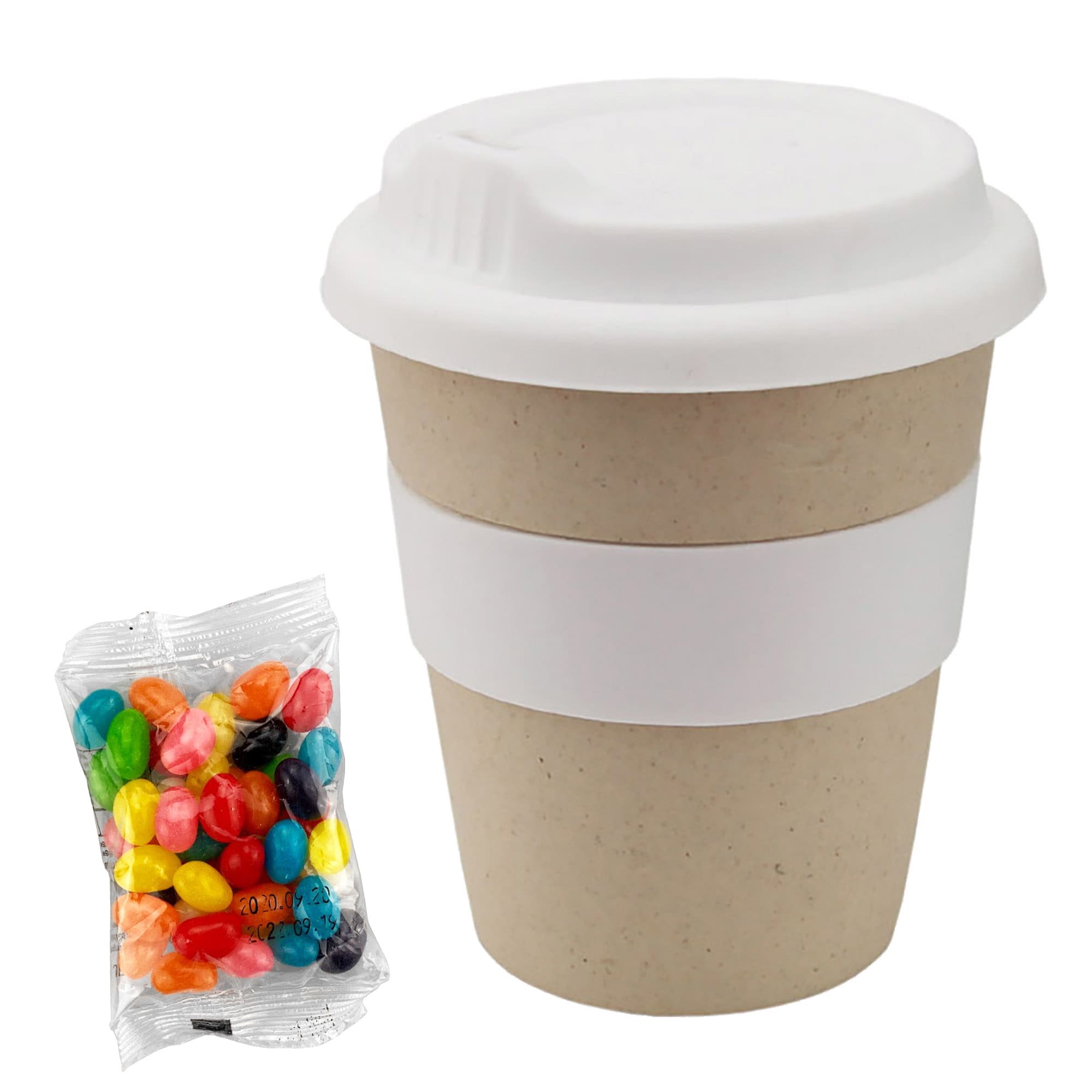 Jelly Bean In 8oz Bamboo Cup - JB014 Image 
