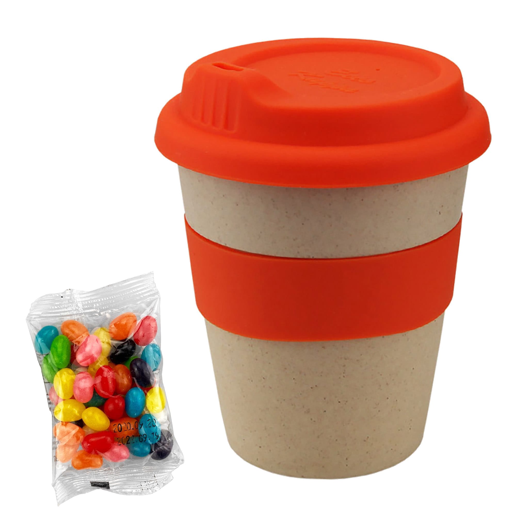 Jelly Bean In 8oz Bamboo Cup - JB014 Image 