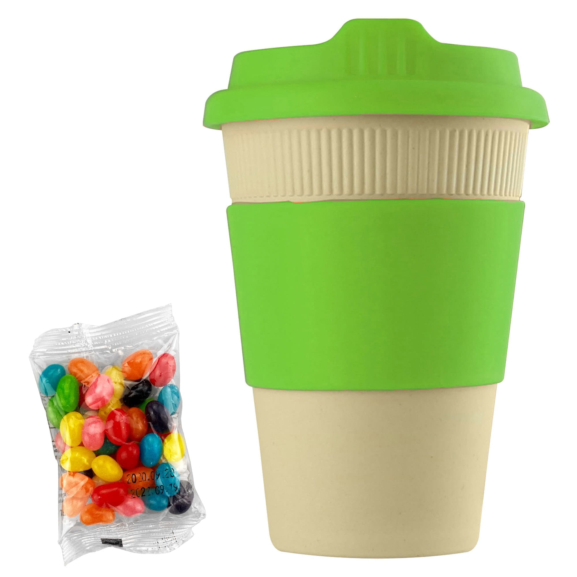Jelly Bean In 12oz Bamboo Cup - JB015 Image 