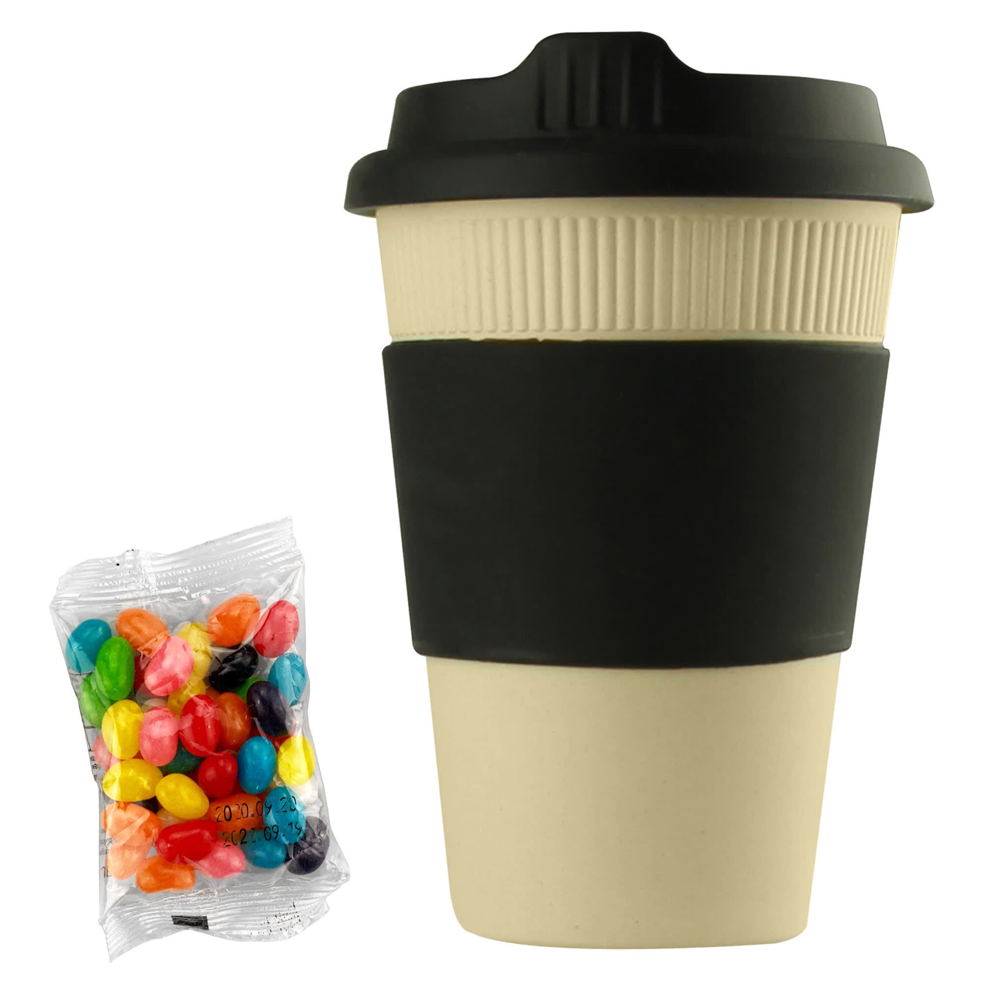 Jelly Bean In 12oz Bamboo Cup - JB015 Image 
