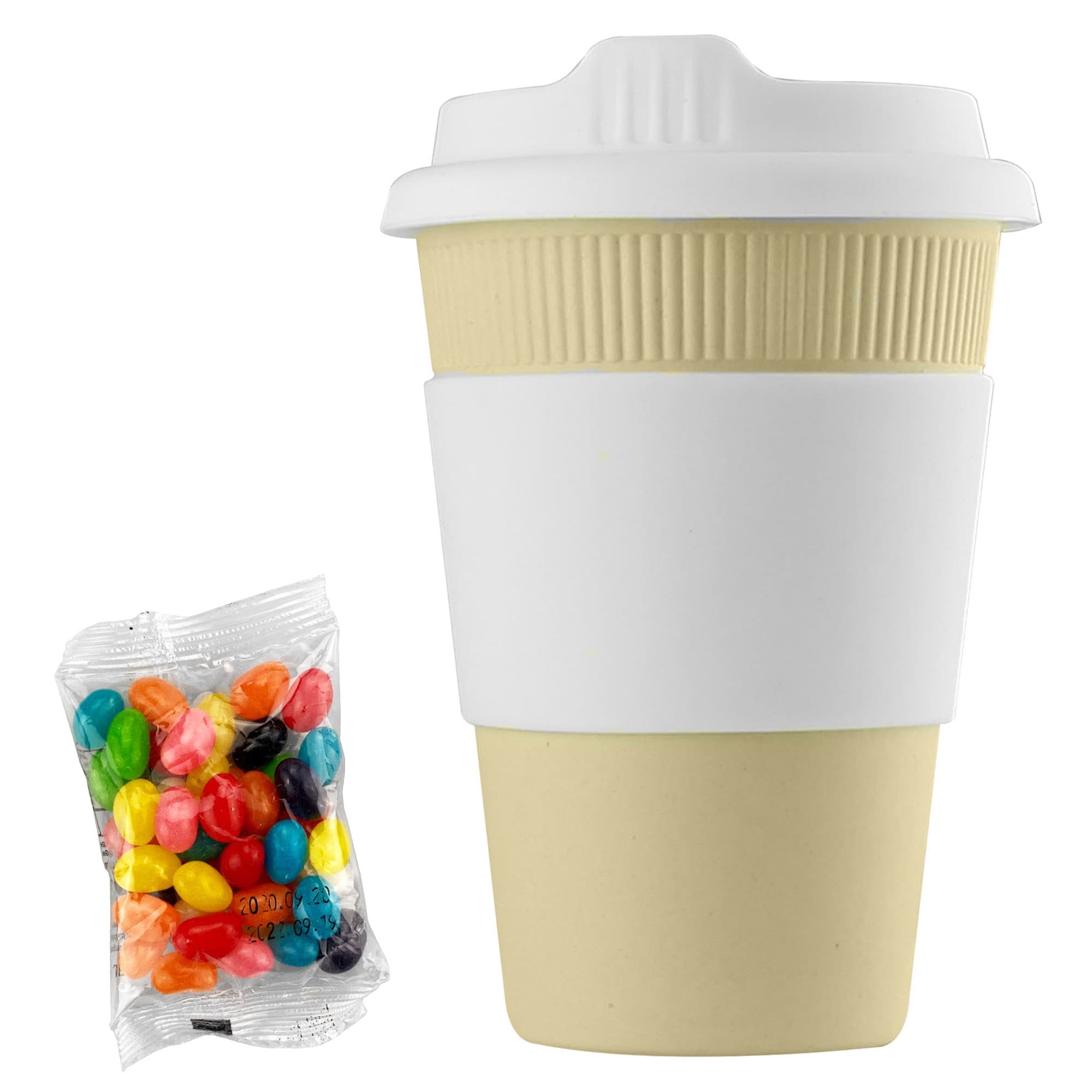Jelly Bean In 12oz Bamboo Cup - JB015 Image 
