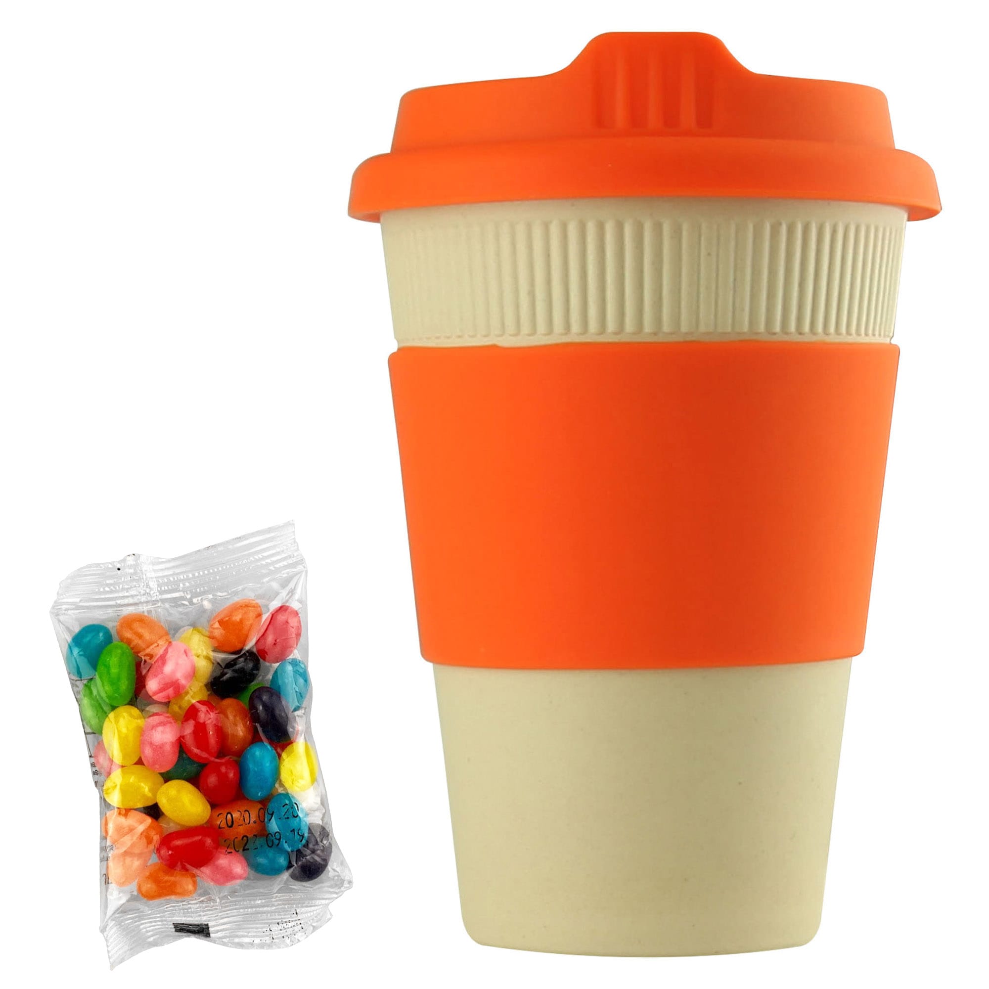 Jelly Bean In 12oz Bamboo Cup - JB015 Image 