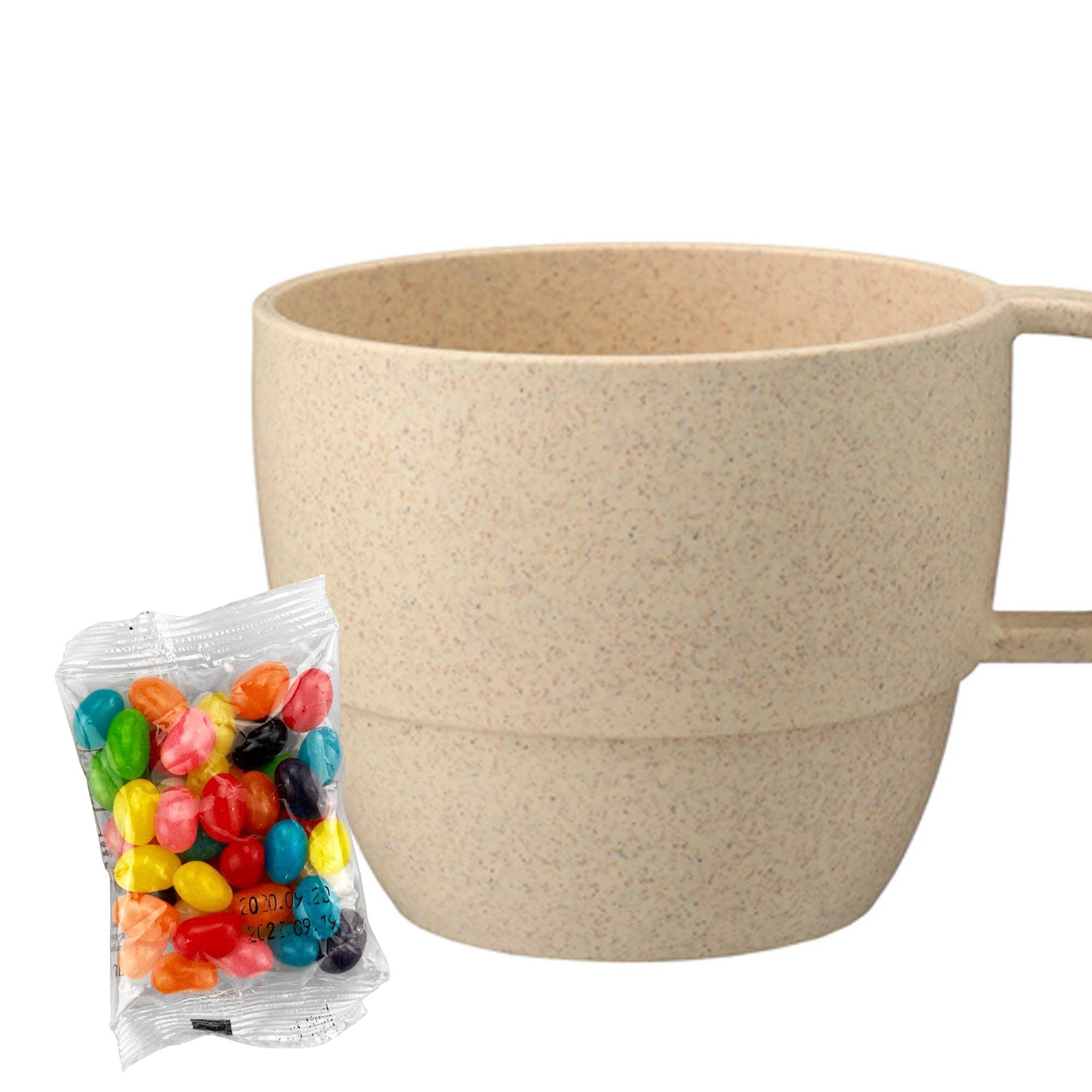 Jelly Bean In Vetto Wheat Straw Cup - JB022 Image