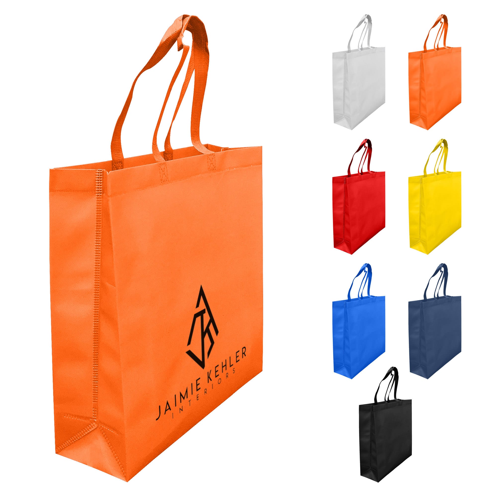 Laminated Non Woven Bag with Large Gusset - image 1