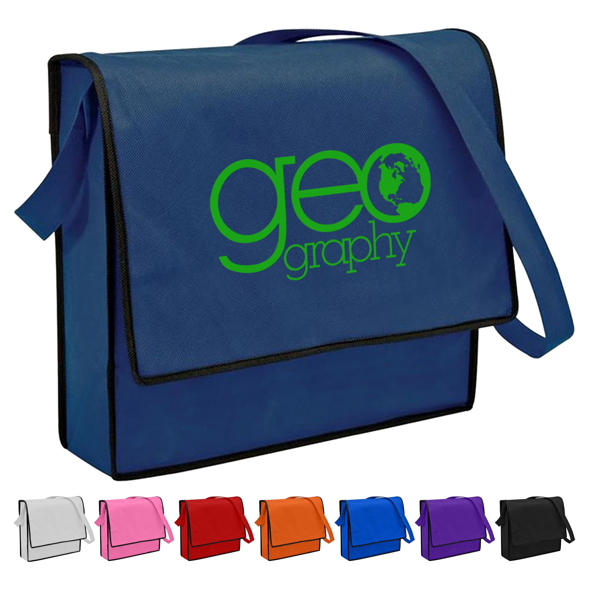 Non Woven Flap Satchel - image 2