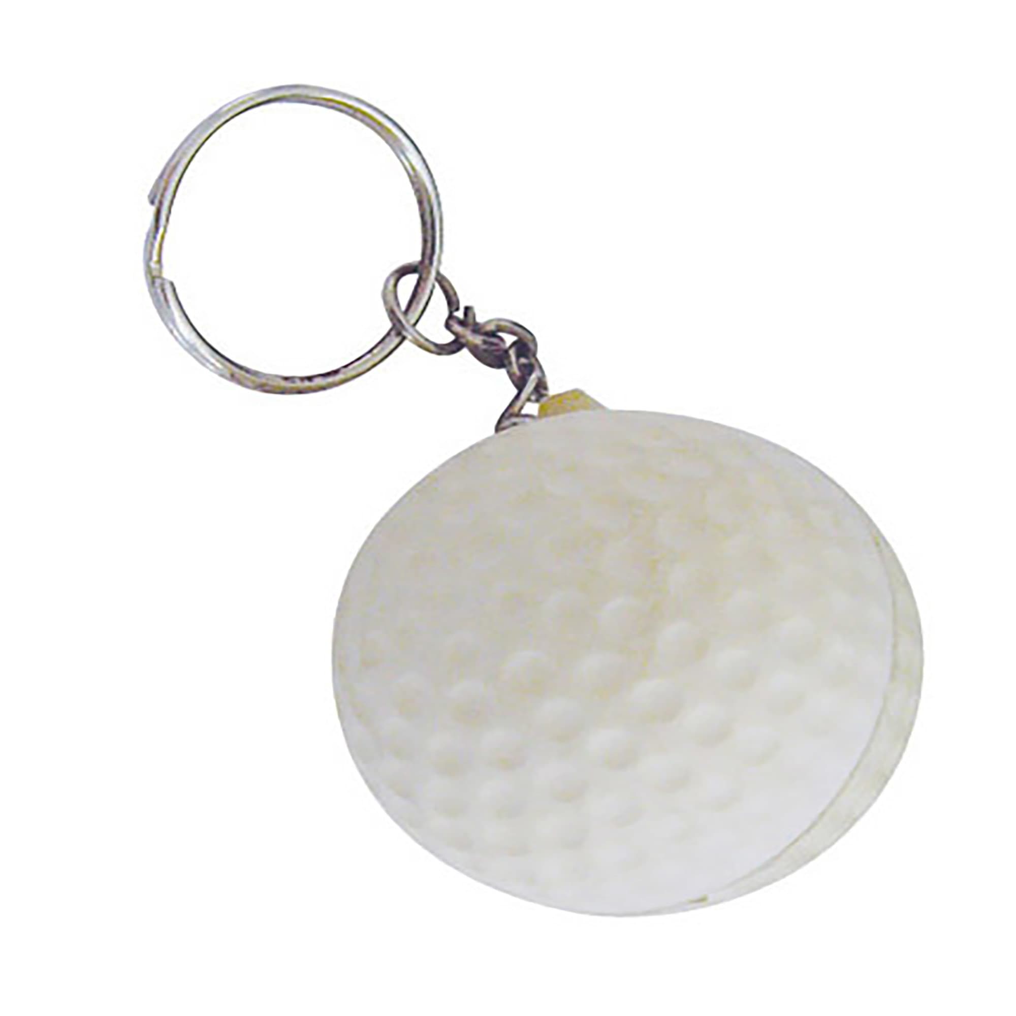 Stress Golf Ball Key Ring - image 1