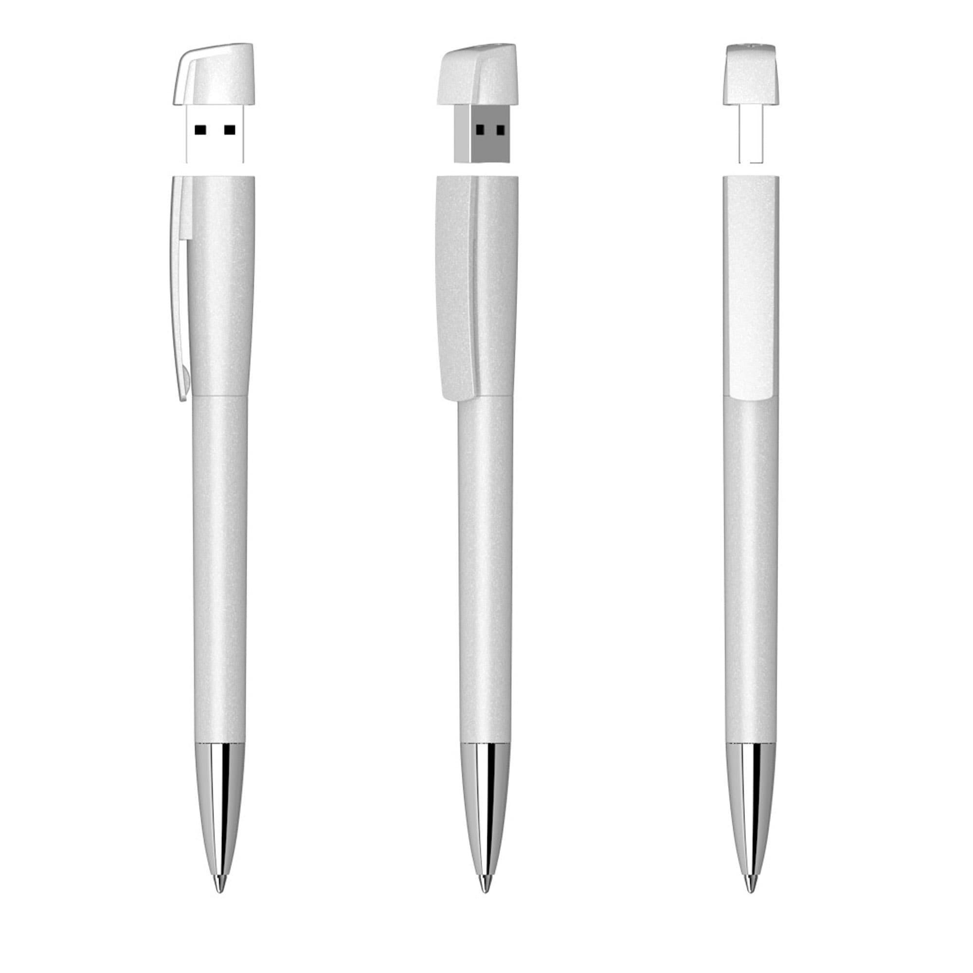 USB Pen 16GB Metallic Silver - TURNUS004 Image