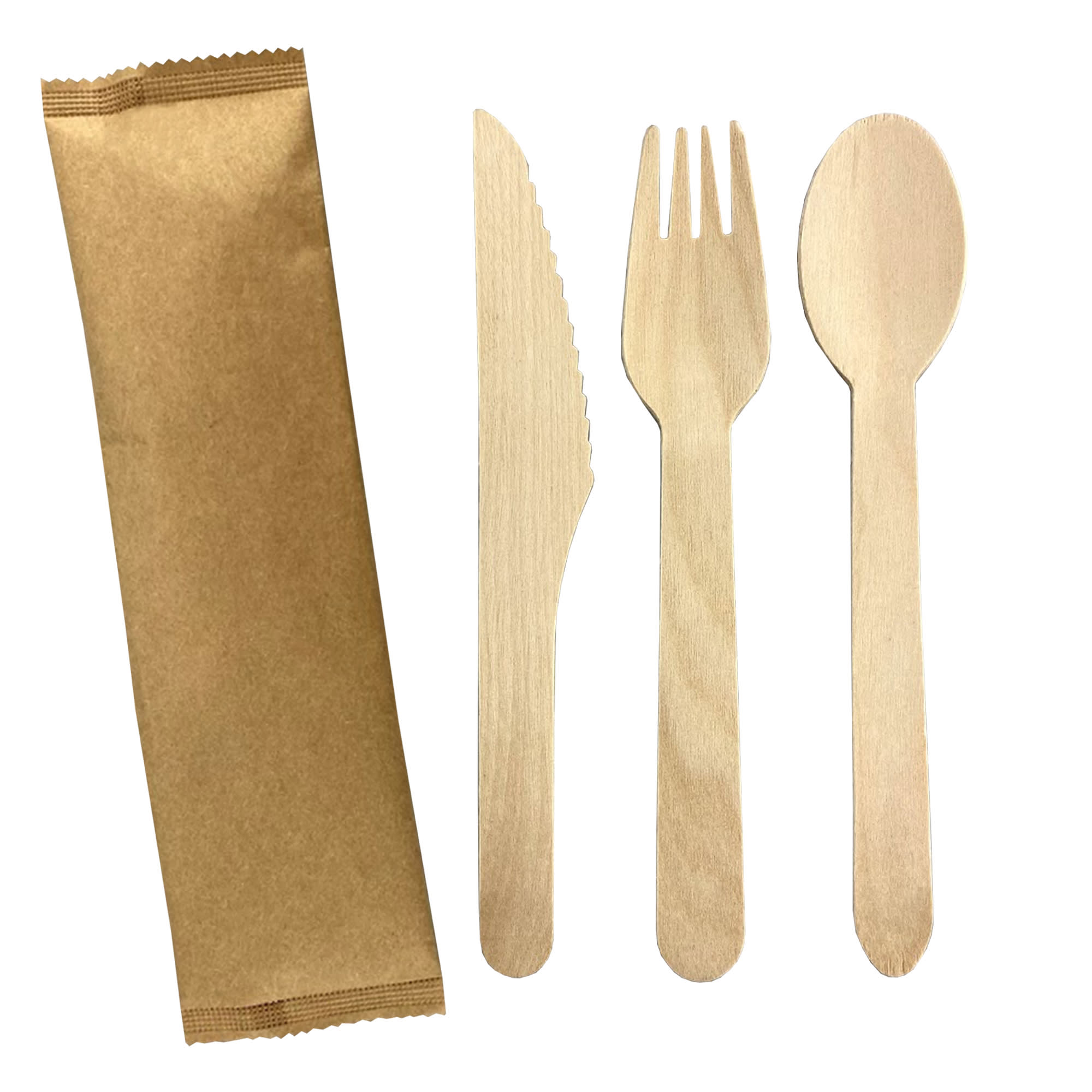 2pcs Wooden Cutlery Set - image 2
